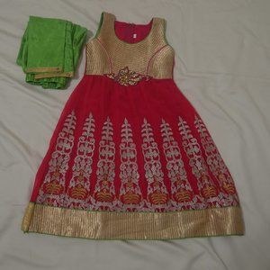 Girls Indian Dress - Salwar/Chudidar/Anarkali